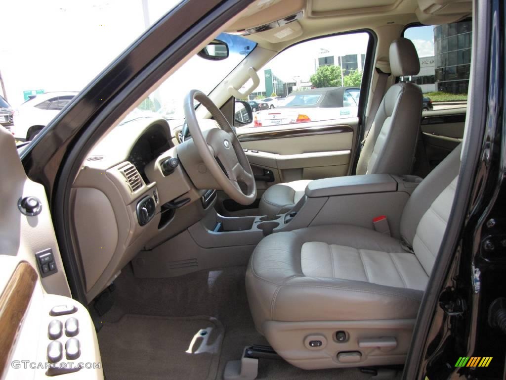 2005 Explorer Eddie Bauer 4x4 - Black / Medium Parchment photo #17