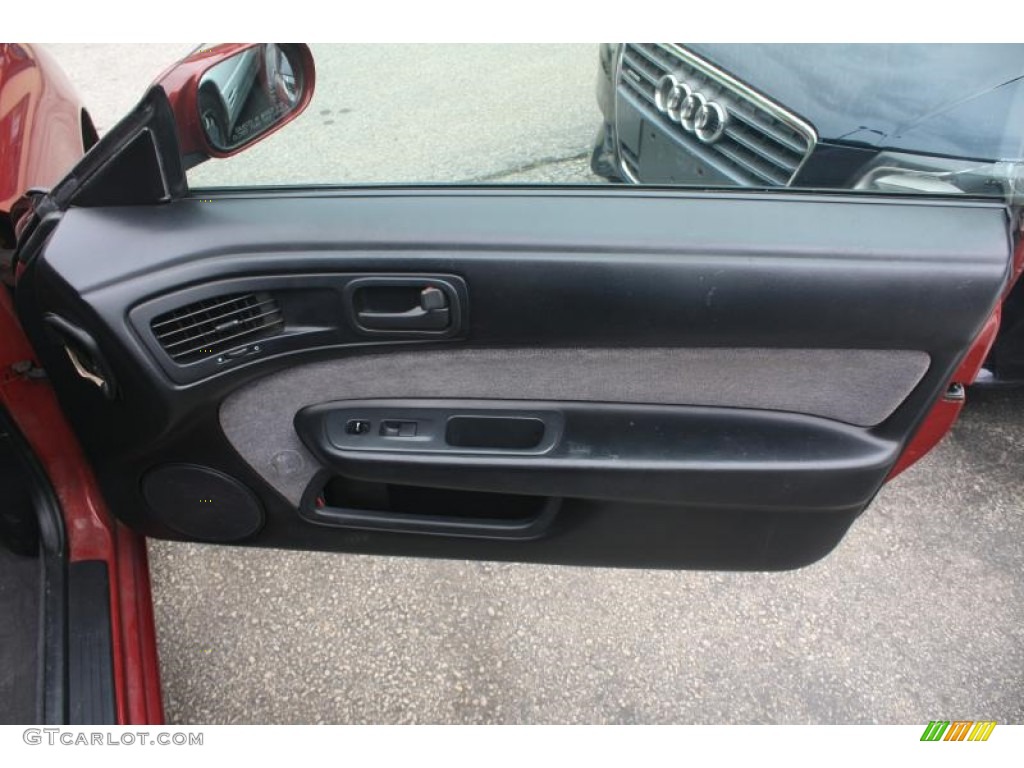 1995 Nissan 240SX Coupe Dark Gray Door Panel Photo #120657542
