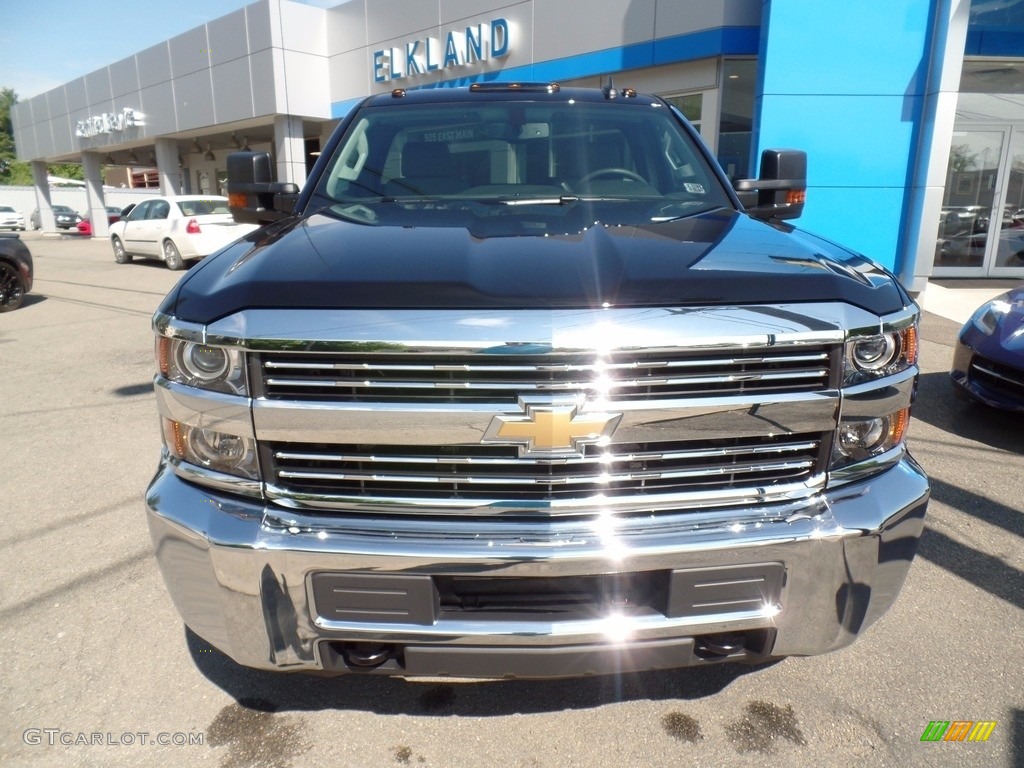 2017 Silverado 2500HD Work Truck Regular Cab 4x4 - Black / Dark Ash/Jet Black photo #2