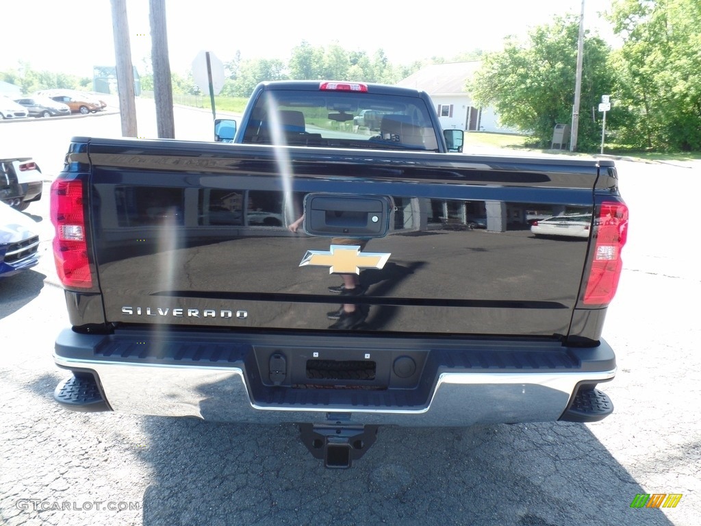 2017 Silverado 2500HD Work Truck Regular Cab 4x4 - Black / Dark Ash/Jet Black photo #6