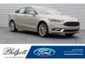 White Gold 2017 Ford Fusion Platinum