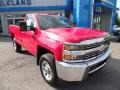 Red Hot - Silverado 3500HD Work Truck Regular Cab 4x4 Photo No. 3