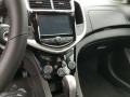 2017 Chevrolet Sonic Jet Black Interior Controls Photo
