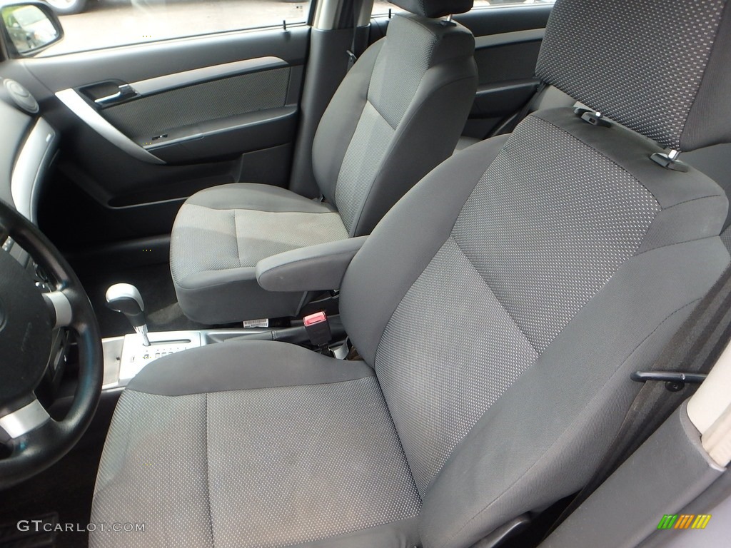 2011 Aveo LT Sedan - Medium Gray / Charcoal photo #8