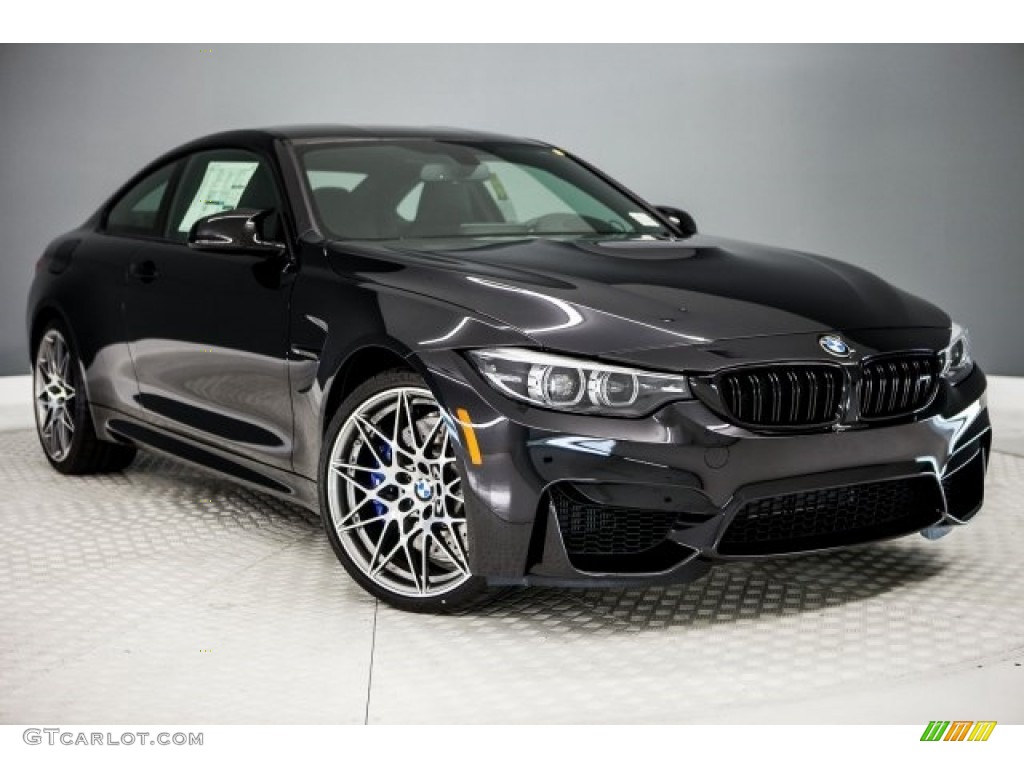 Black Sapphire Metallic 2018 BMW M4 Coupe Exterior Photo #120661111
