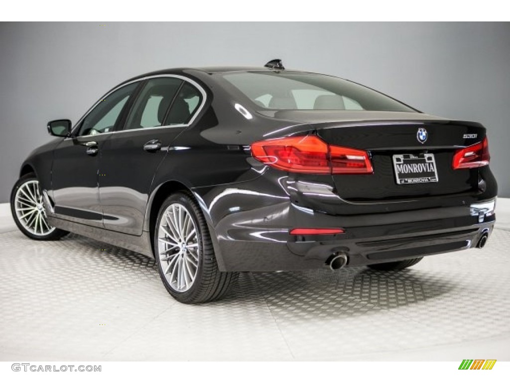2017 5 Series 530i Sedan - Jet Black / Black photo #3