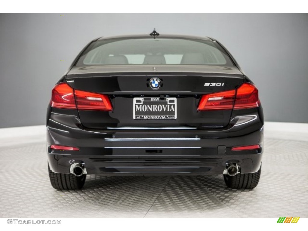 2017 5 Series 530i Sedan - Jet Black / Black photo #4