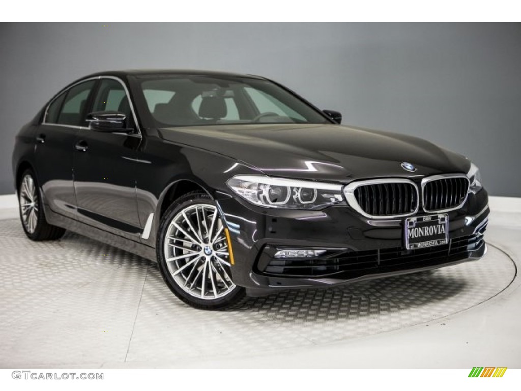 2017 5 Series 530i Sedan - Jet Black / Black photo #12
