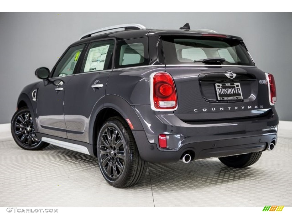 2017 Countryman Cooper S - Thunder Grey Metallic / Carbon Black photo #3