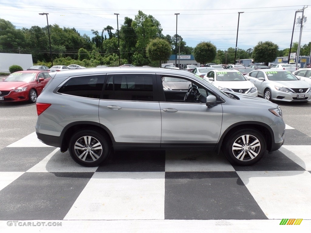 2016 Pilot EX-L AWD - Lunar Silver Metallic / Gray photo #3