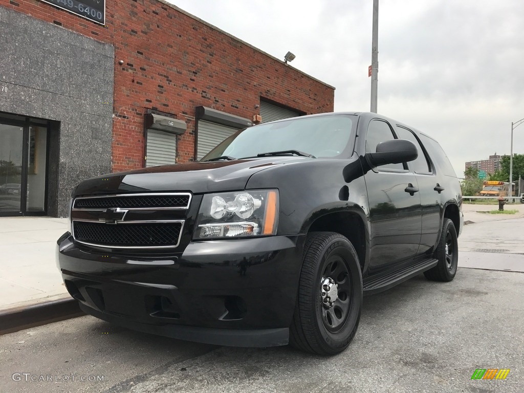 2012 Tahoe Police - Black Granite Metallic / Ebony photo #3