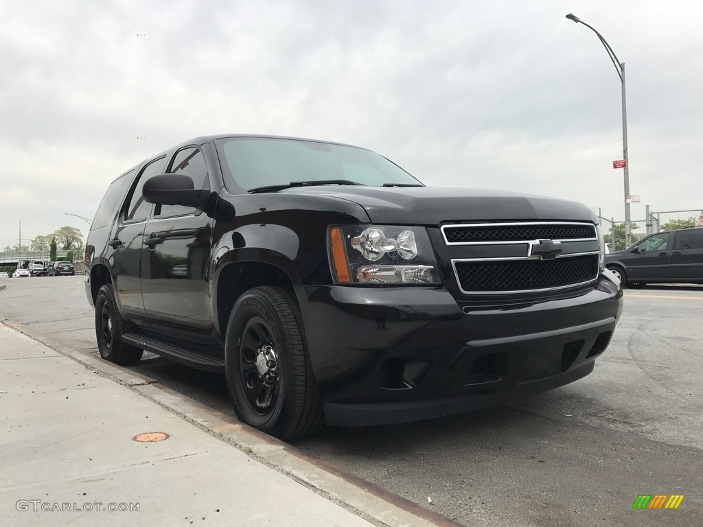 2012 Tahoe Police - Black Granite Metallic / Ebony photo #4