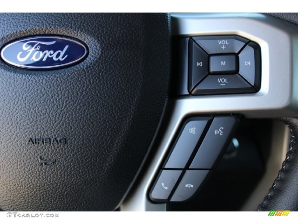 2017 F150 Lariat SuperCrew 4X4 - Shadow Black / Black photo #20
