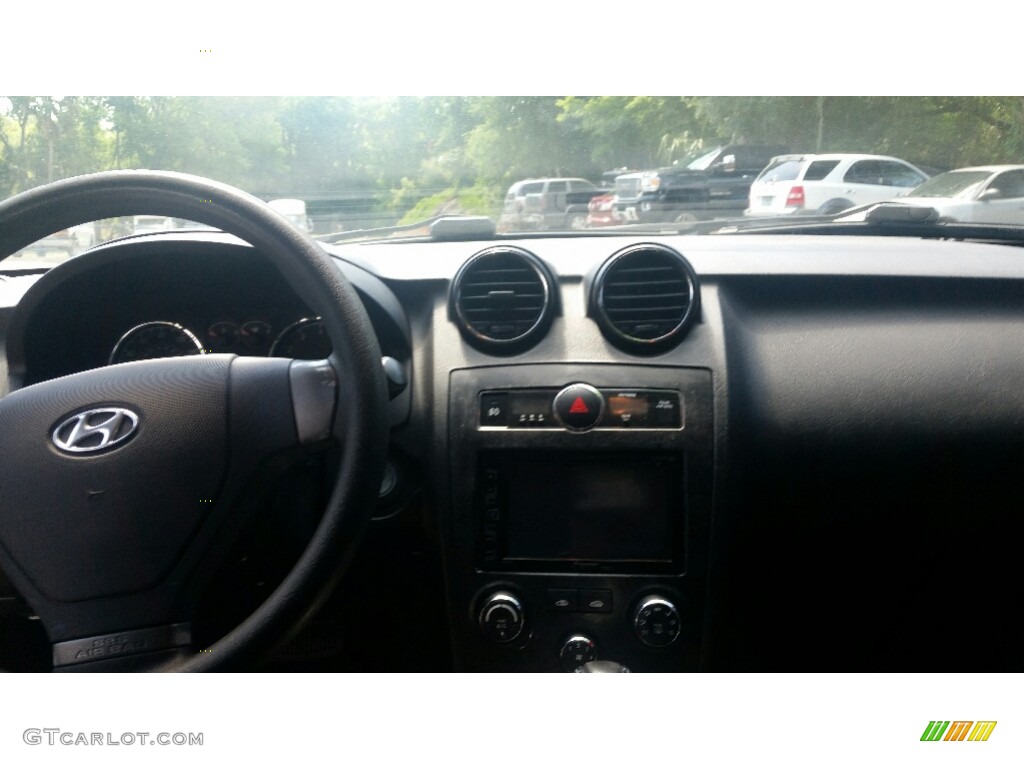 2007 Tiburon GS - Black Pearl / Black photo #11