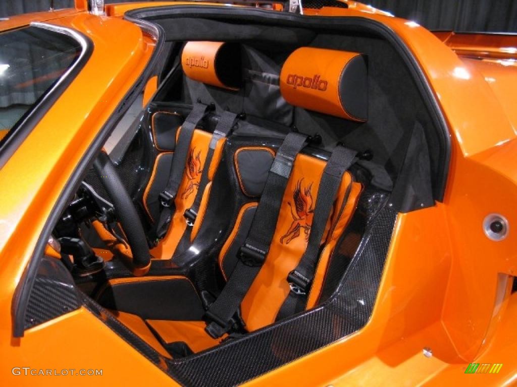 Orange/Black Interior 2008 Gumpert Apollo Standard Apollo Model Photo #12066654