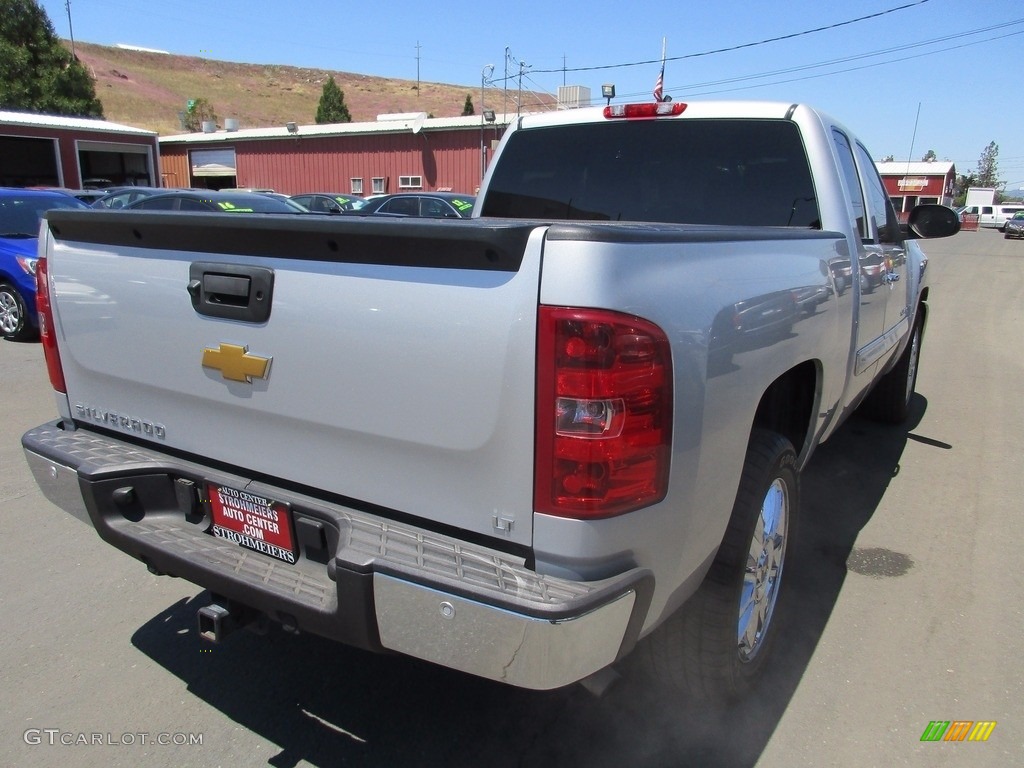 2013 Silverado 1500 LT Extended Cab - Silver Ice Metallic / Ebony photo #7