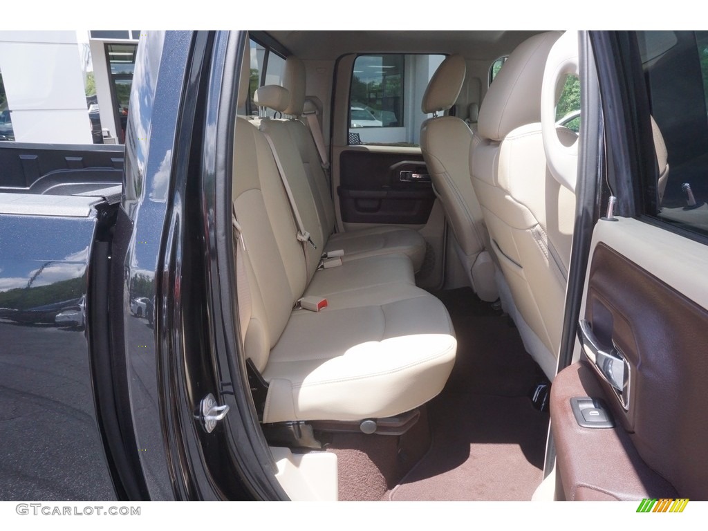 2017 Ram 1500 Laramie Crew Cab 4x4 Rear Seat Photo #120667306