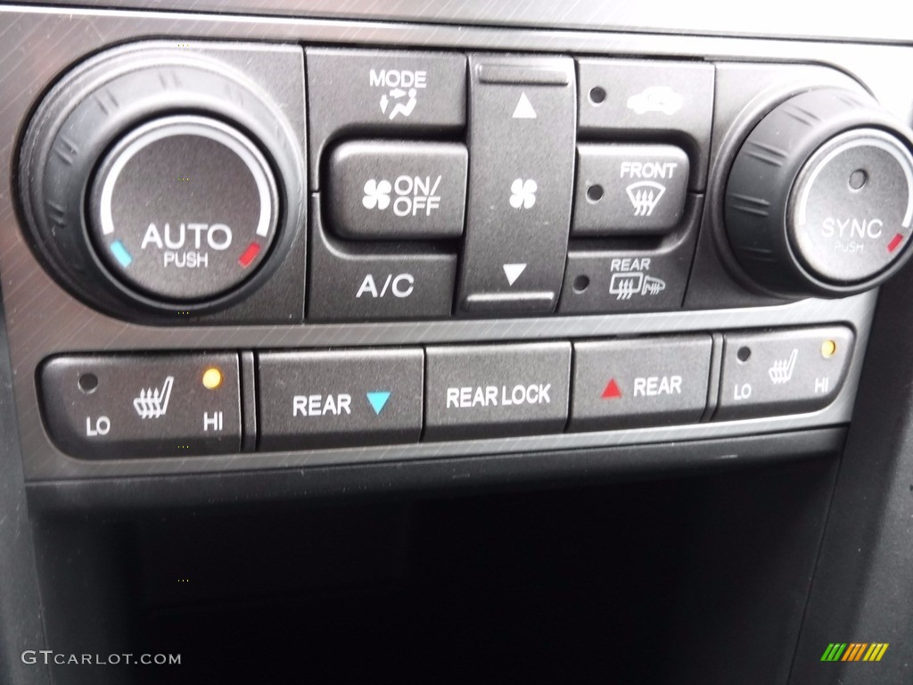 2015 Pilot EX-L 4WD - Modern Steel Metallic / Black photo #19