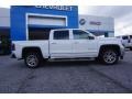 2017 Summit White GMC Sierra 1500 SLT Crew Cab  photo #8