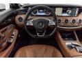 designo Saddle Brown/Black 2015 Mercedes-Benz S 65 AMG Coupe Dashboard