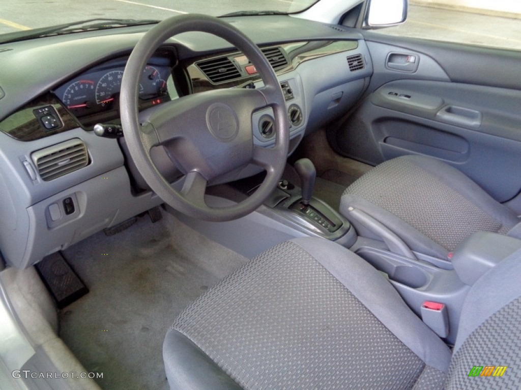 2002 Lancer ES - Munich Silver Metallic / Gray photo #2
