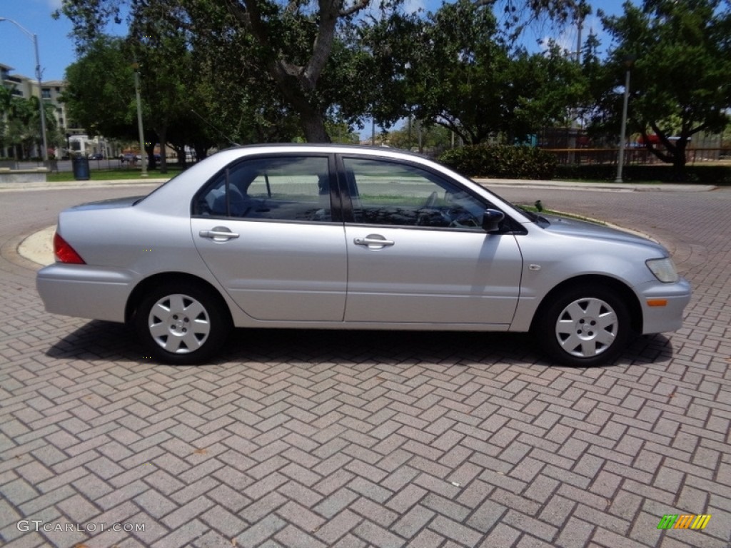 2002 Lancer ES - Munich Silver Metallic / Gray photo #11