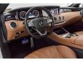 designo Saddle Brown/Black 2015 Mercedes-Benz S 65 AMG Coupe Dashboard