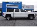 2017 Summit White GMC Sierra 1500 SLE Crew Cab  photo #8