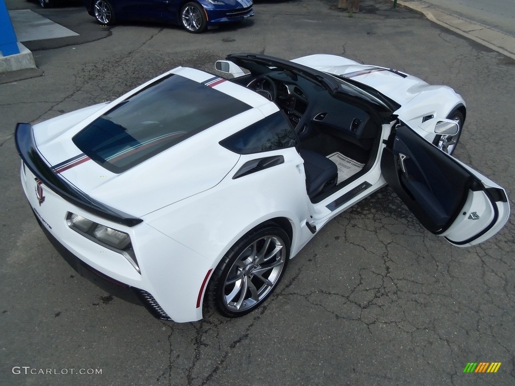 2017 Corvette Z06 Coupe - Arctic White / Twilight Blue Edition photo #5