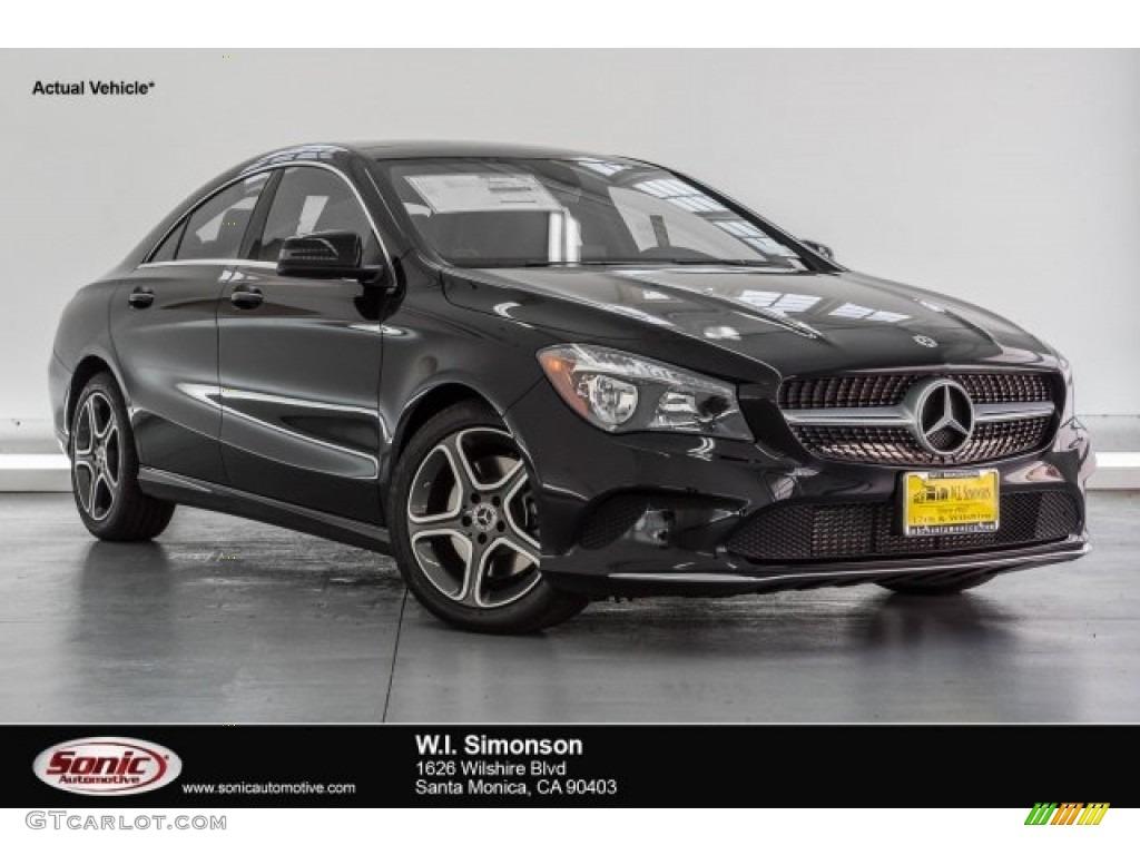 2018 Night Black Mercedes Benz Cla 250 4matic Coupe