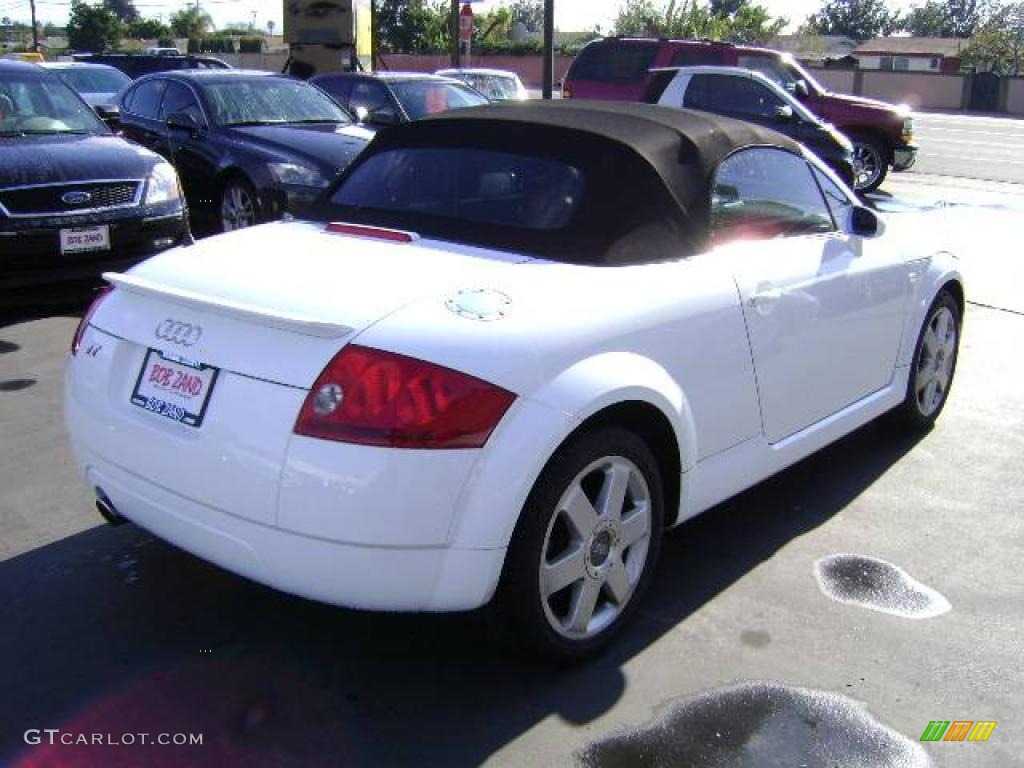 2002 TT 1.8T Roadster - Brilliant White / Ebony photo #3