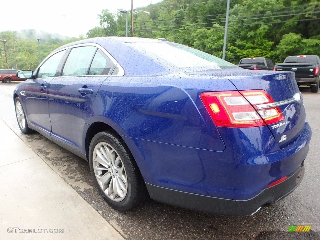 2015 Taurus Limited - Deep Impact Blue Metallic / Dune photo #4