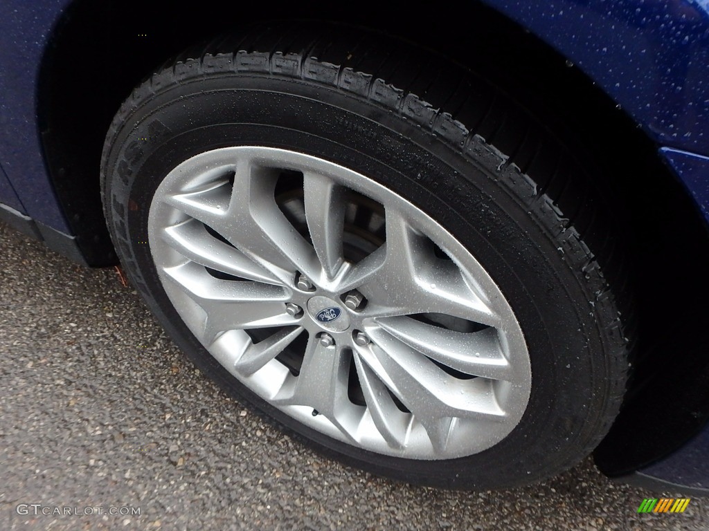 2015 Taurus Limited - Deep Impact Blue Metallic / Dune photo #9