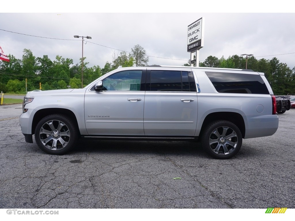 2017 Suburban Premier - Silver Ice Metallic / Jet Black photo #4