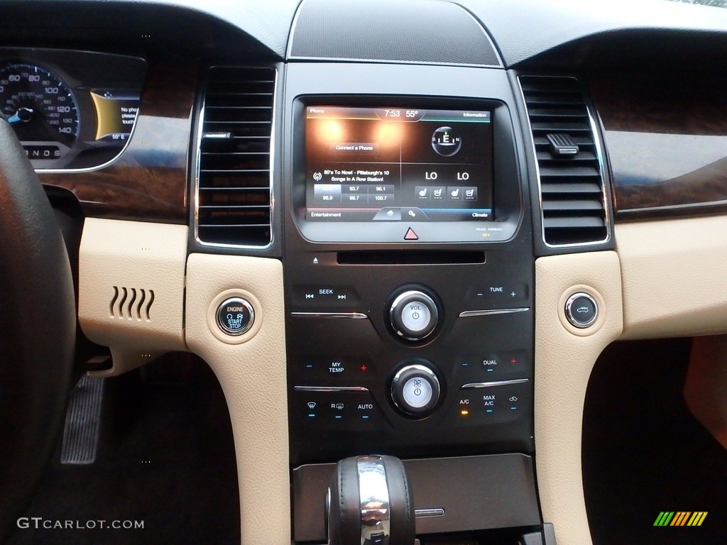 2015 Taurus Limited - Deep Impact Blue Metallic / Dune photo #22