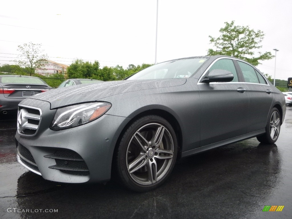 designo Selenite Grey Magno (matte) 2017 Mercedes-Benz E 300 4Matic Sedan Exterior Photo #120672349