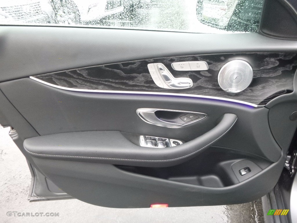 2017 Mercedes-Benz E 300 4Matic Sedan Black Door Panel Photo #120672496