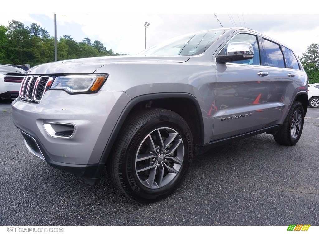 2017 Grand Cherokee Limited - Billet Silver Metallic / Black photo #3