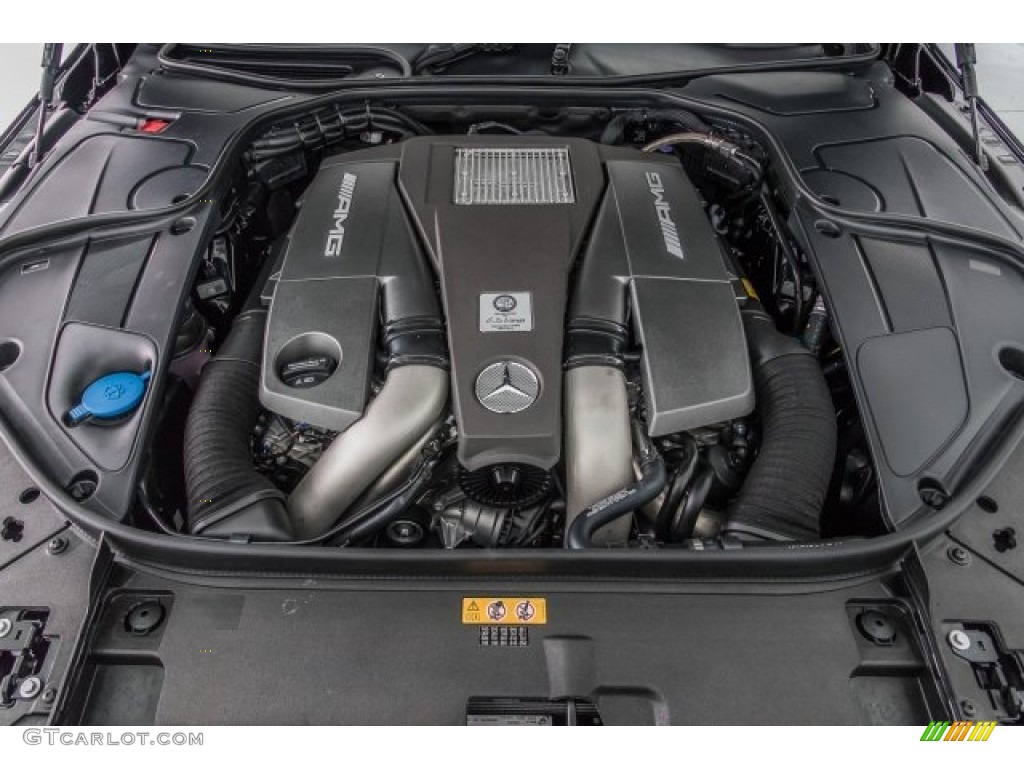 2017 Mercedes-Benz S 63 AMG 4Matic Sedan 5.5 Liter AMG biturbo DOHC 32-Valve VVT V8 Engine Photo #120673138