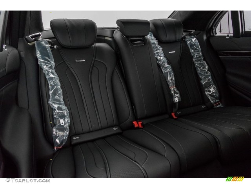 2017 Mercedes-Benz S 63 AMG 4Matic Sedan Rear Seat Photo #120673189