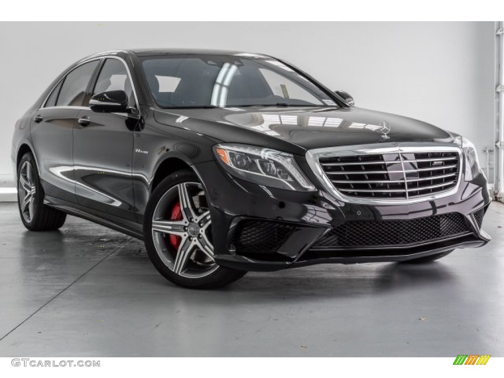 Black 2017 Mercedes-Benz S 63 AMG 4Matic Sedan Exterior Photo #120673240