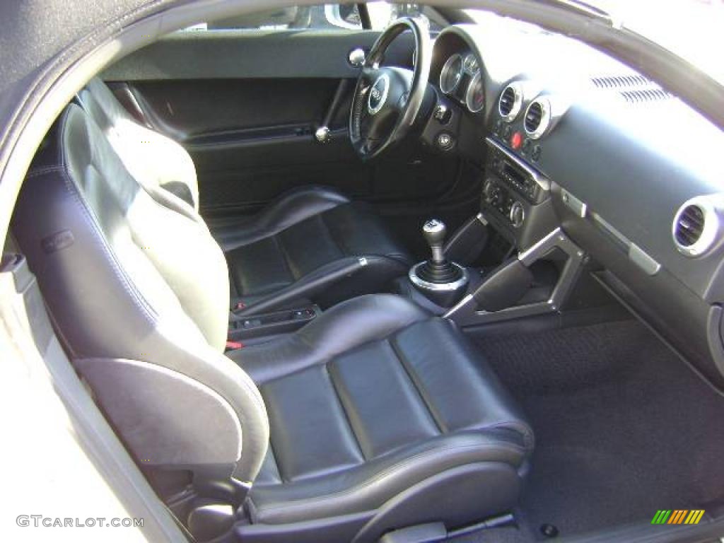 2002 TT 1.8T Roadster - Brilliant White / Ebony photo #9