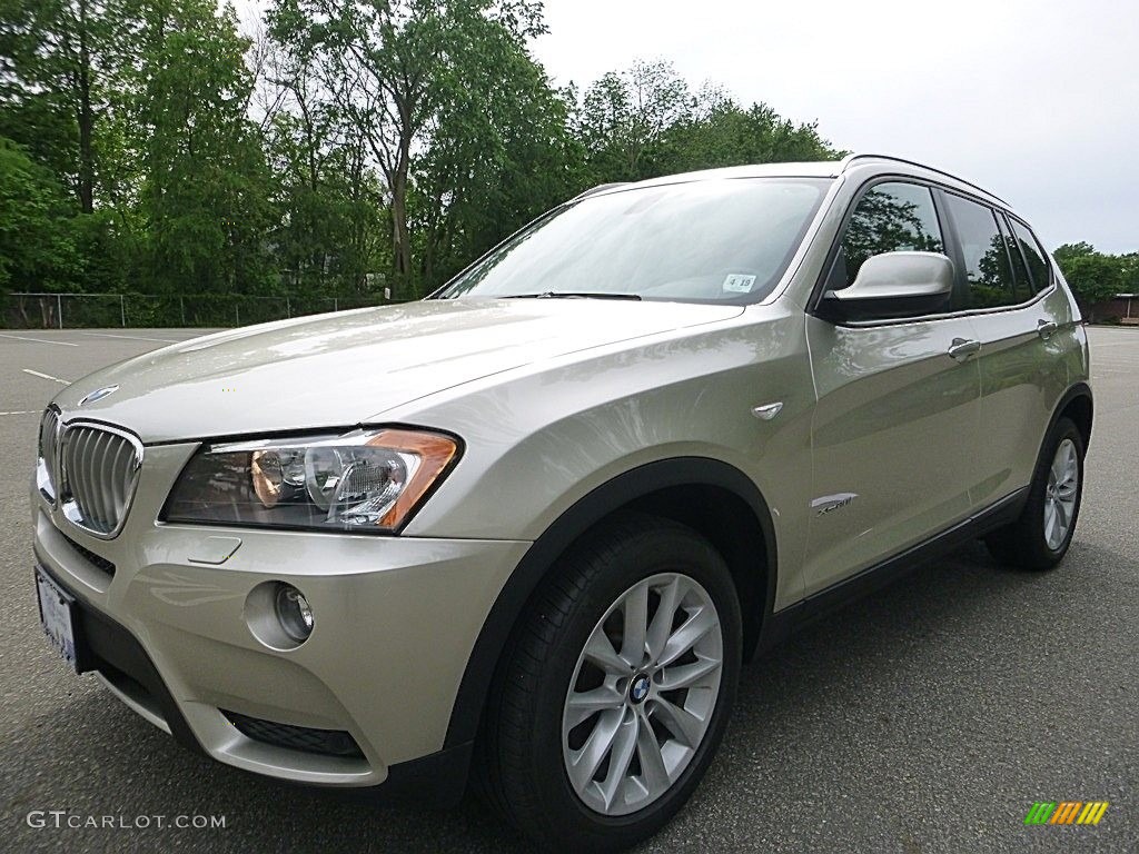 Mineral Silver Metallic 2014 BMW X3 xDrive28i Exterior Photo #120673915