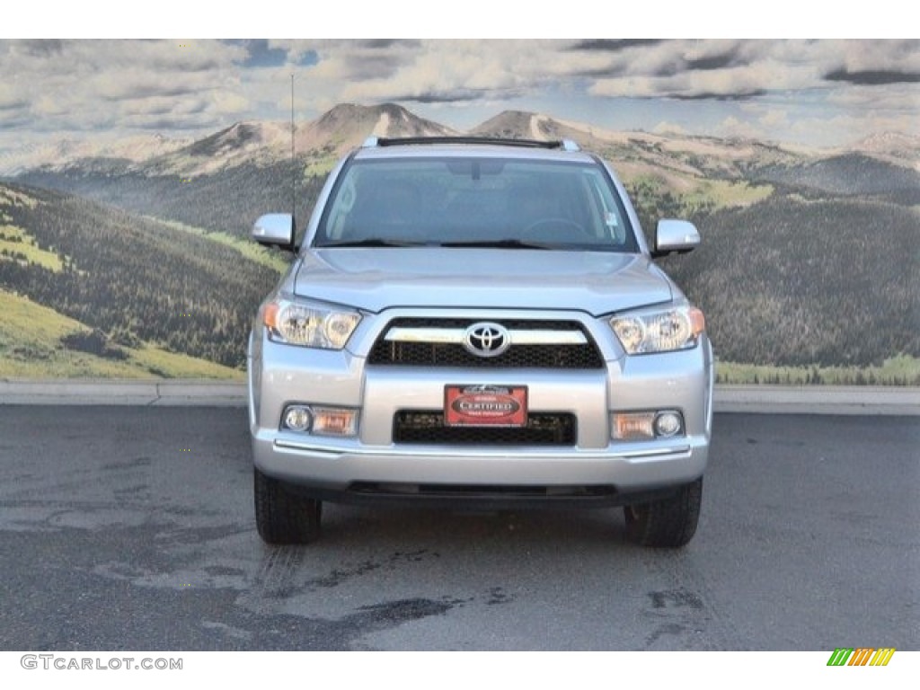 2012 4Runner Limited 4x4 - Classic Silver Metallic / Black Leather photo #4