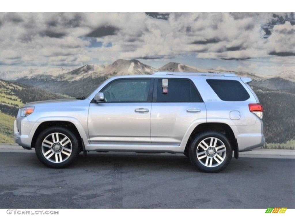 2012 4Runner Limited 4x4 - Classic Silver Metallic / Black Leather photo #6