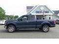 2017 Blue Jeans Ford F150 XLT SuperCab 4x4  photo #4