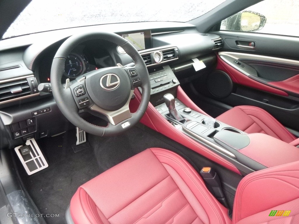 Rioja Red Interior 2017 Lexus RC 300 F Sport AWD Photo #120676003