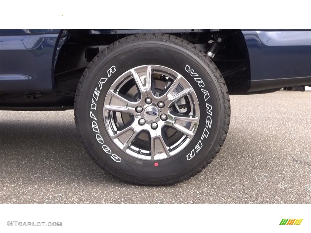 2017 F150 XLT SuperCab 4x4 - Blue Jeans / Earth Gray photo #20