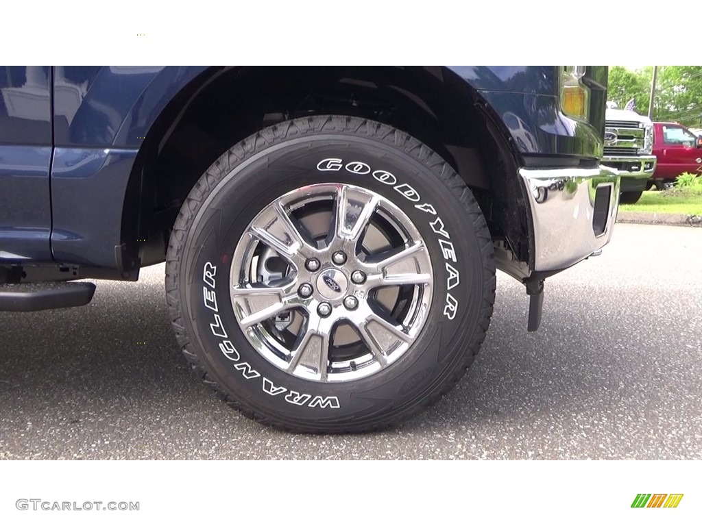 2017 F150 XLT SuperCab 4x4 - Blue Jeans / Earth Gray photo #26