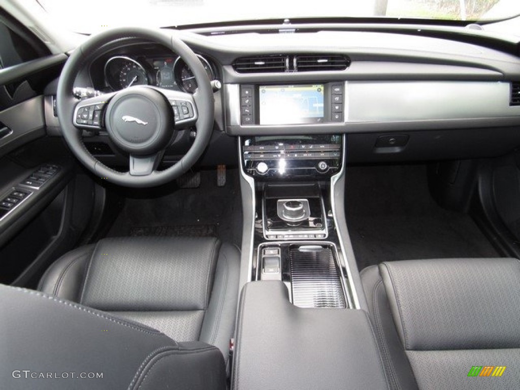 Jet Interior 2017 Jaguar XF 20d Prestige Photo #120676951